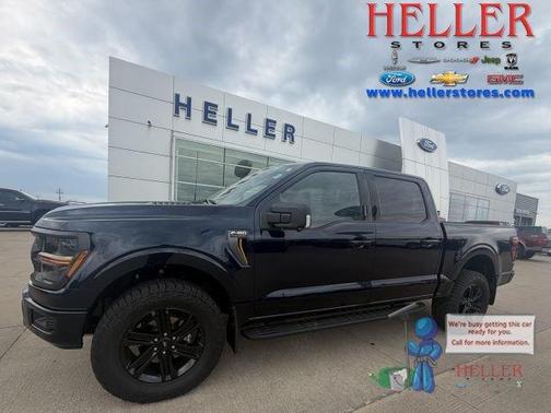 Antimatter Blue Metallic 2024 Ford F-150 Tremor