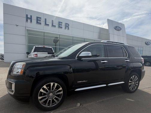 Ebony Twilight Metallic 2017 GMC Terrain Denali