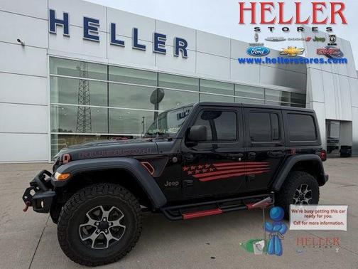 Black Clearcoat 2018 Jeep Wrangler Unlimited Rubicon