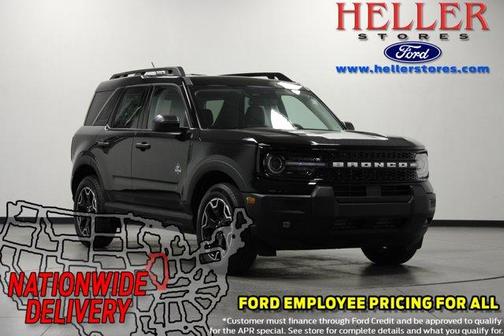 Shadow Black 2026 Ford Bronco Sport Outer Banks