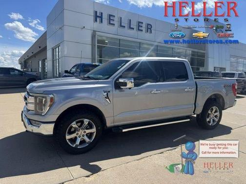 Iconic Silver Metallic 2023 Ford F-150 Lariat