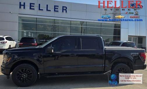 Agate Black Metallic 2024 Ford F-150 XLT