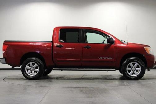Cayenne Red 2013 Nissan Titan SV