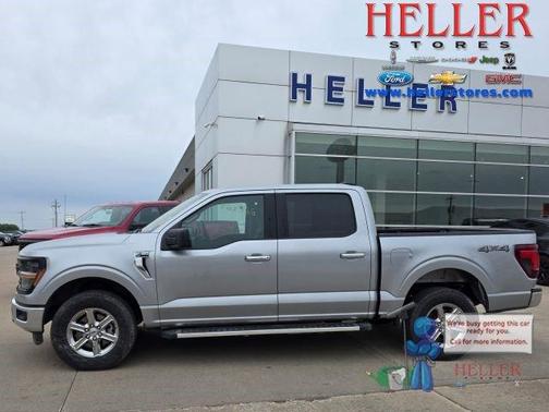 Iconic Silver Metallic 2025 Ford F-150 XLT