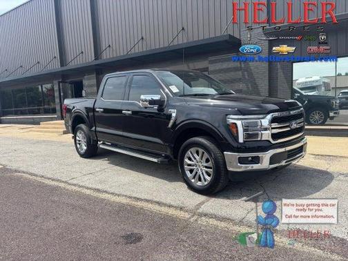 Agate Black Metallic 2025 Ford F-150 Lariat