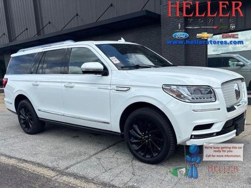White 2021 Lincoln Navigator L Reserve