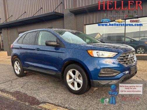 Blue 2020 Ford Edge SE