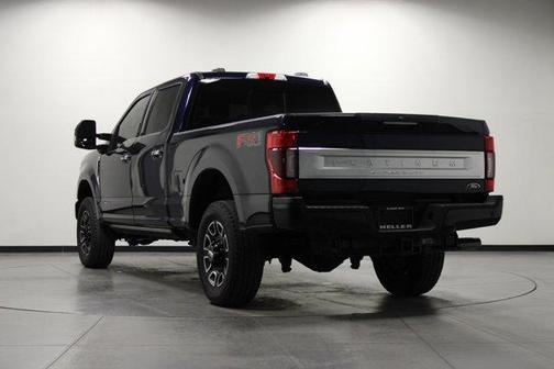Antimatter Blue Metallic 2022 Ford F-350 Platinum