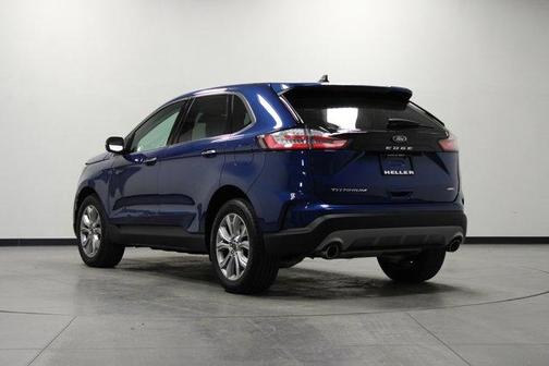 Blue Metallic 2024 Ford Edge Titanium