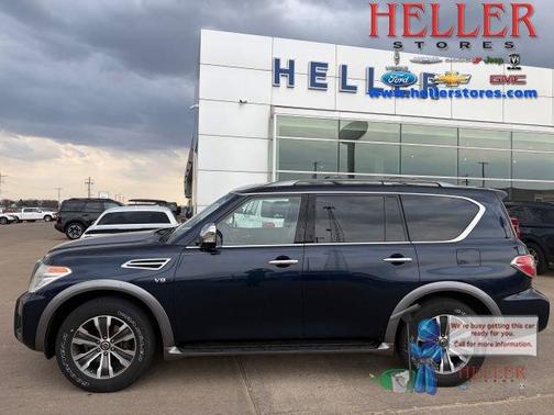 Hermosa Blue 2017 Nissan Armada SL