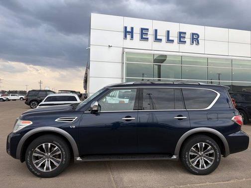 Hermosa Blue 2017 Nissan Armada SL