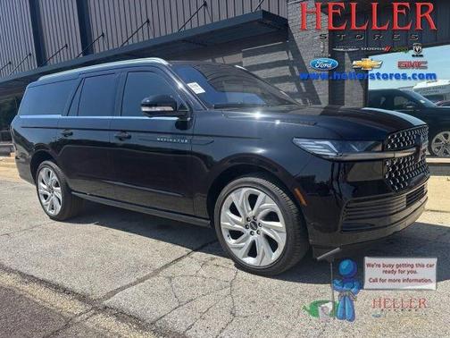 Black Metallic 2025 Lincoln Navigator L Black Label