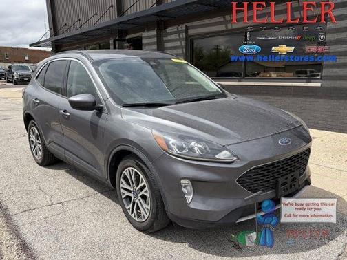 Gray Metallic 2021 Ford Escape SEL