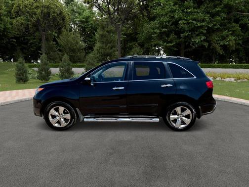Crystal Black Pearl 2011 Acura MDX 3.7L Technology