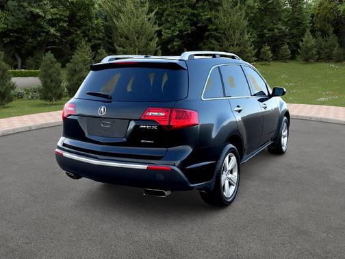 Crystal Black Pearl 2013 Acura MDX 3.7L Technology