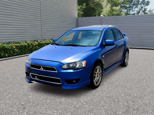 Octane Blue Pearl 2009 Mitsubishi Lancer ES