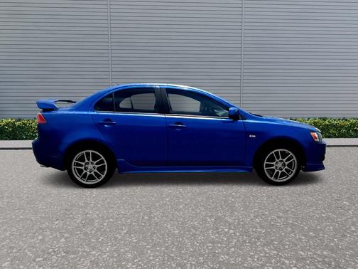 Octane Blue Pearl 2009 Mitsubishi Lancer ES