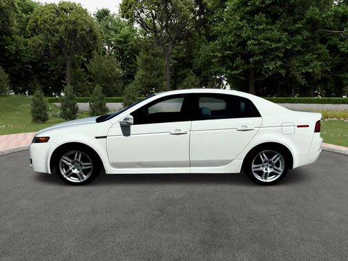 White Diamond Pearl 2008 Acura TL 3.2