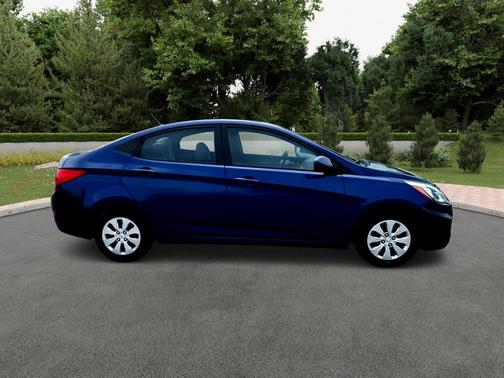 Pacific Blue Pearl 2015 Hyundai Accent GLS