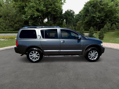 Silver Graphite Metallic 2009 INFINITI QX56 Base