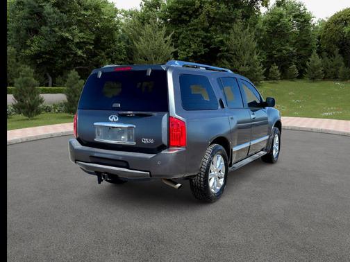 Silver Graphite Metallic 2009 INFINITI QX56 Base