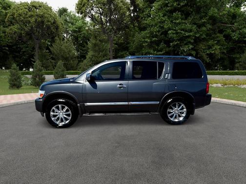 Silver Graphite Metallic 2009 INFINITI QX56 Base