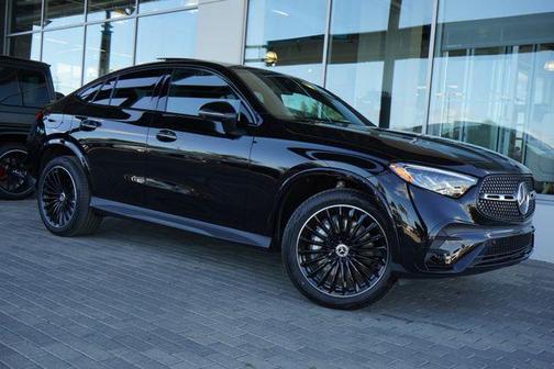 Black 2026 Mercedes-Benz GLC 300 4MATIC Coupe