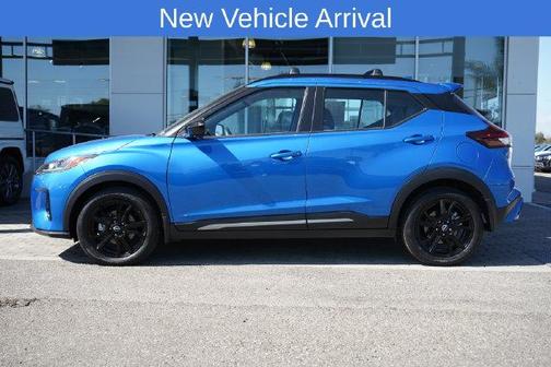 Electric Blue Metallic 2024 Nissan Kicks SR