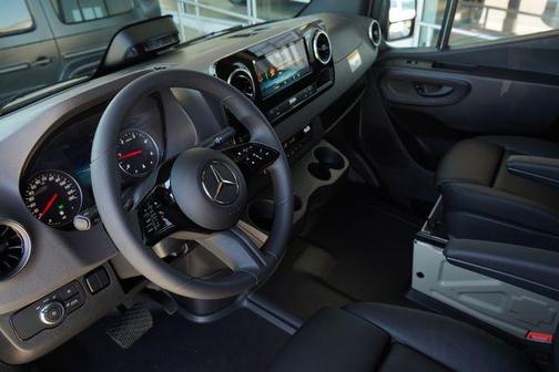 Pebble Grey 2025 Mercedes-Benz Sprinter 2500 Standard Roof