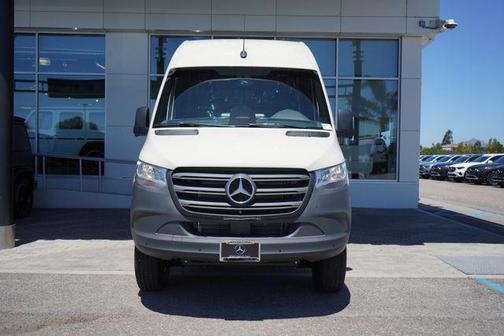 Pebble Grey 2025 Mercedes-Benz Sprinter 2500 Standard Roof
