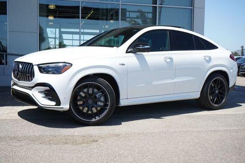 Moonlight White Metallic 2026 Mercedes-Benz AMG GLE 53 4MATIC+ Coupe