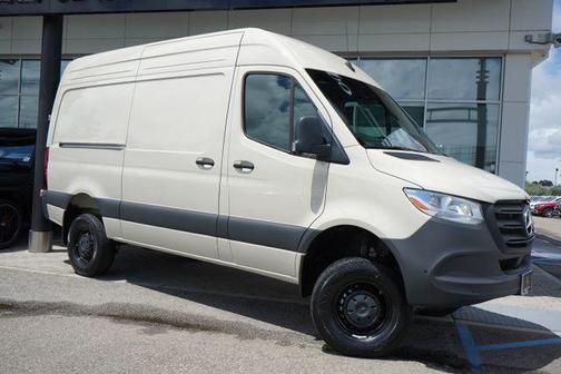 Pebble Grey 2025 Mercedes-Benz Sprinter 2500 Standard Roof