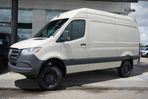 Pebble Grey 2025 Mercedes-Benz Sprinter 2500 Standard Roof