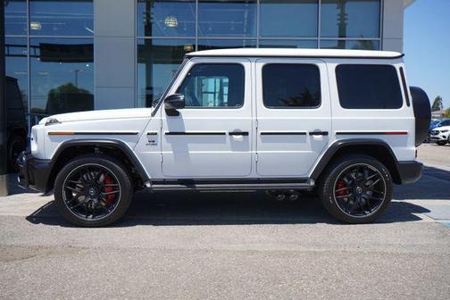 Moonlight White Magno 2026 Mercedes-Benz AMG G 63 G 63 AMG
