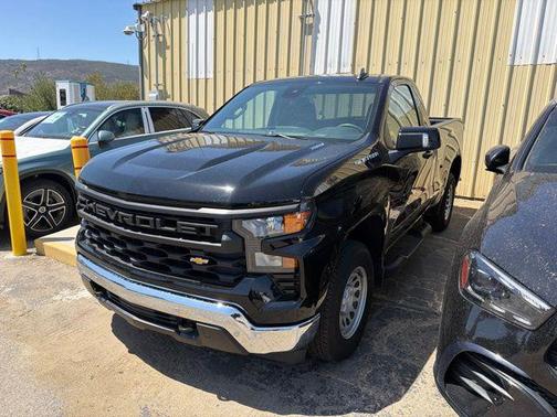 Black 2025 Chevrolet Silverado 1500 WT