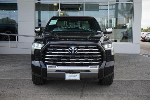 Midnight Black Metallic 2023 Toyota Tundra Hybrid Capstone