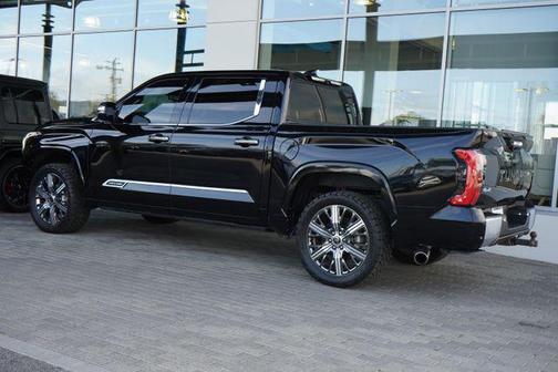Midnight Black Metallic 2023 Toyota Tundra Hybrid Capstone