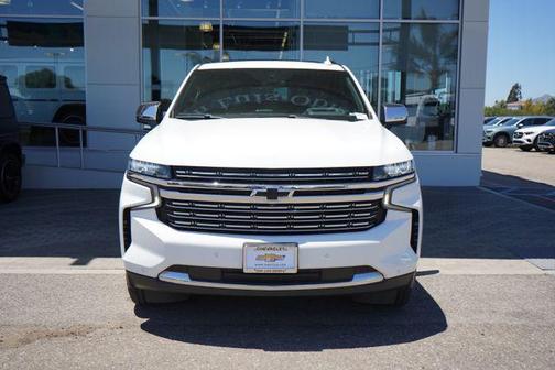 Summit White 2021 Chevrolet Tahoe Premier
