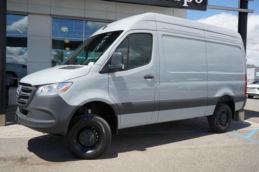 Silver Grey 2025 Mercedes-Benz Sprinter 2500 Standard Roof