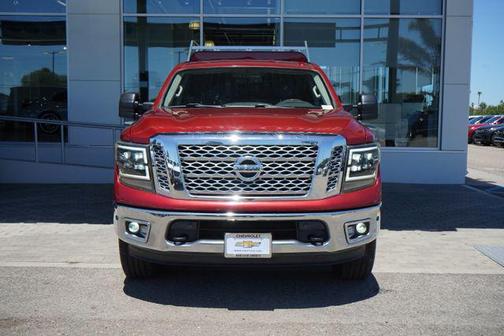 Cayenne Red 2017 Nissan Titan SL