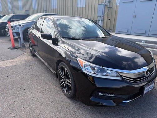 Crystal Black Pearl 2017 Honda Accord Sport SE