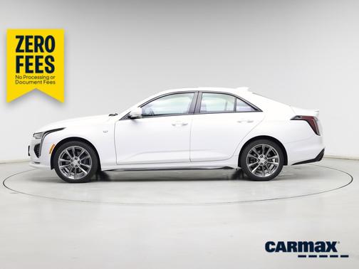 White 2020 Cadillac CT4 Sport