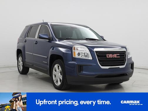 Blue 2017 GMC Terrain SLE