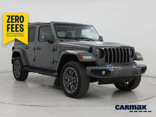 Gray 2023 Jeep Wrangler 4xe Unlimited Sahara High Altitude