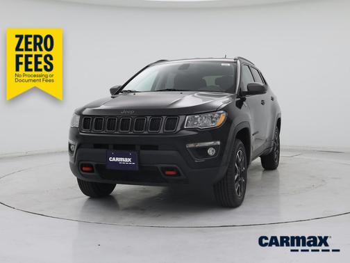 Black 2020 Jeep Compass Trailhawk