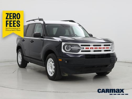 Blue 2023 Ford Bronco Sport Heritage