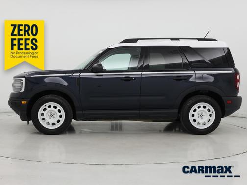 Blue 2023 Ford Bronco Sport Heritage