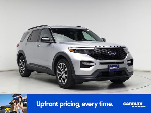 Silver 2024 Ford Explorer ST-Line