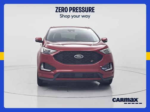 Red 2021 Ford Edge ST