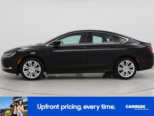 Black 2015 Chrysler 200 Limited